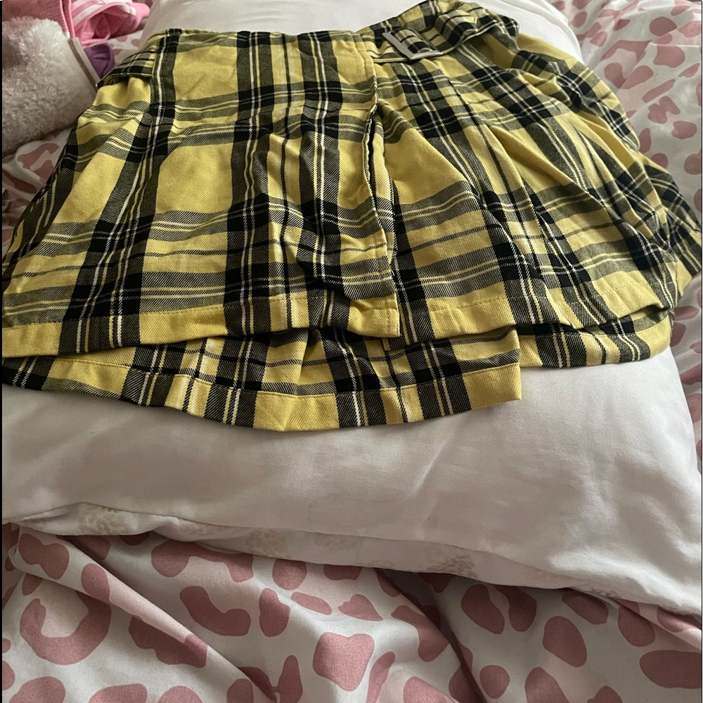 A plaid shirt